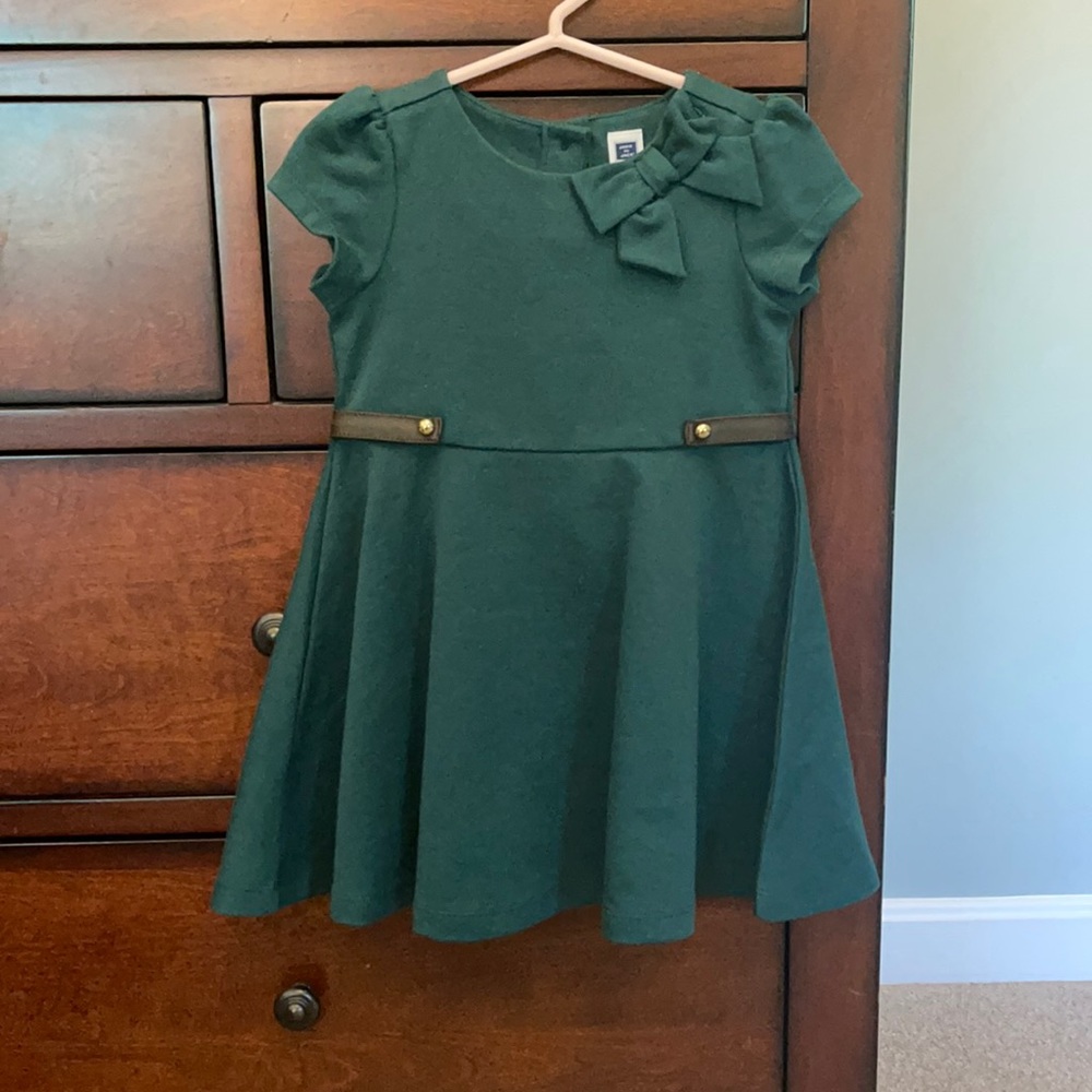 Janie And Jack Hunter Green Dress